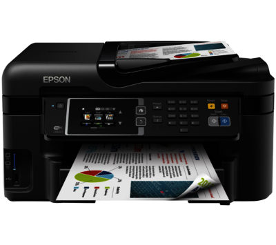 EPSON WorkForce WF-3620DWF All-in-One Wireless Inkjet Printer with Fax EPSON WorkForce WF-3620DWF All-in-One Wireless Inkjet Printer with Fax